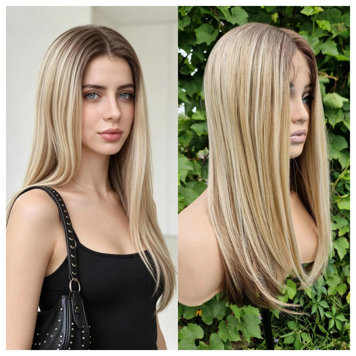 Long Layer Natural Straight Wig in Omber Chestnut Brown with Blonde Highlights Synthetic LaceFrontal High-Quality Affordable Wig
Long Layer Natural Straight Wig in Omber Chestnut Brown with Blonde Highlights Synthetic LaceFrontal High-Quality Affordable Wig