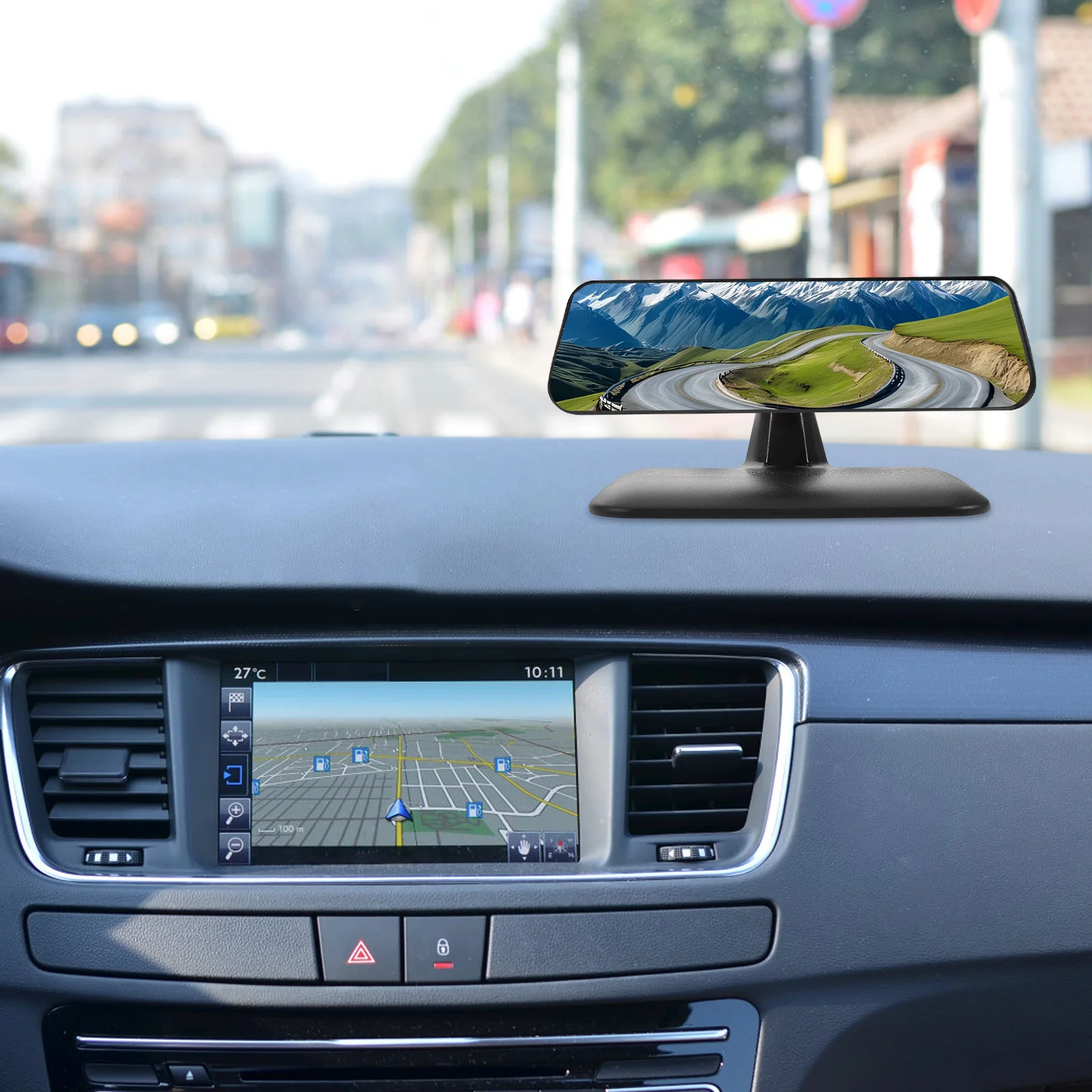 Car Mirror Dash Cam Mount Plastic Rear View Mirror Holder Secure Stable Bracket Compatible with Vehicle Dashboard for Clear
Car Mirror Dash Cam Mount Plastic Rear View Mirror Holder Secure Stable Bracket Compatible with Vehicle Dashboard for Clear