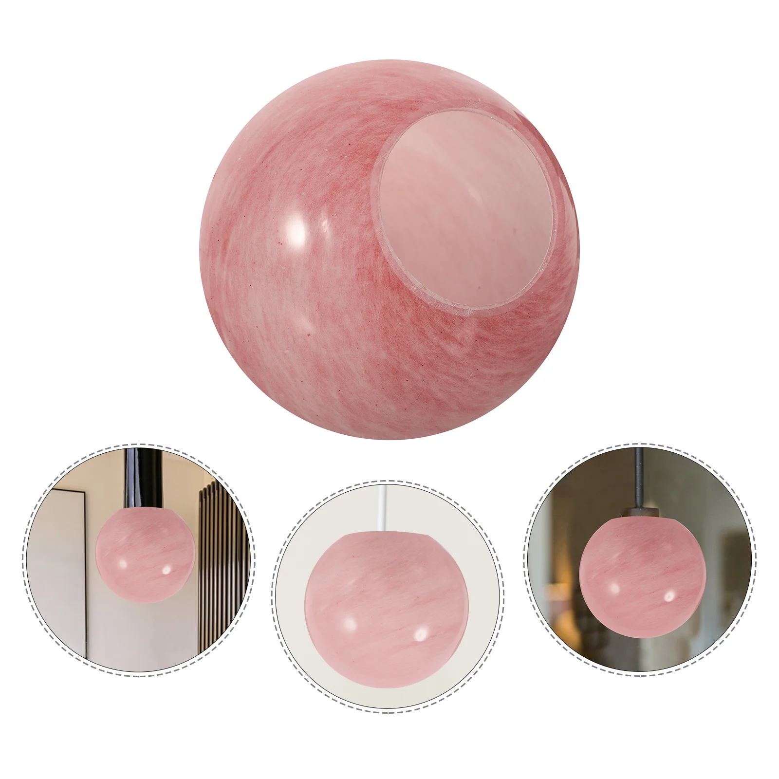 Decorative Round Globe Glass Lamp Shade for Ceiling Pendant Lights Modern Minimalist Light Cover Enhances Home Aesthetic
Decorative Round Globe Glass Lamp Shade for Ceiling Pendant Lights Modern Minimalist Light Cover Enhances Home Aesthetic