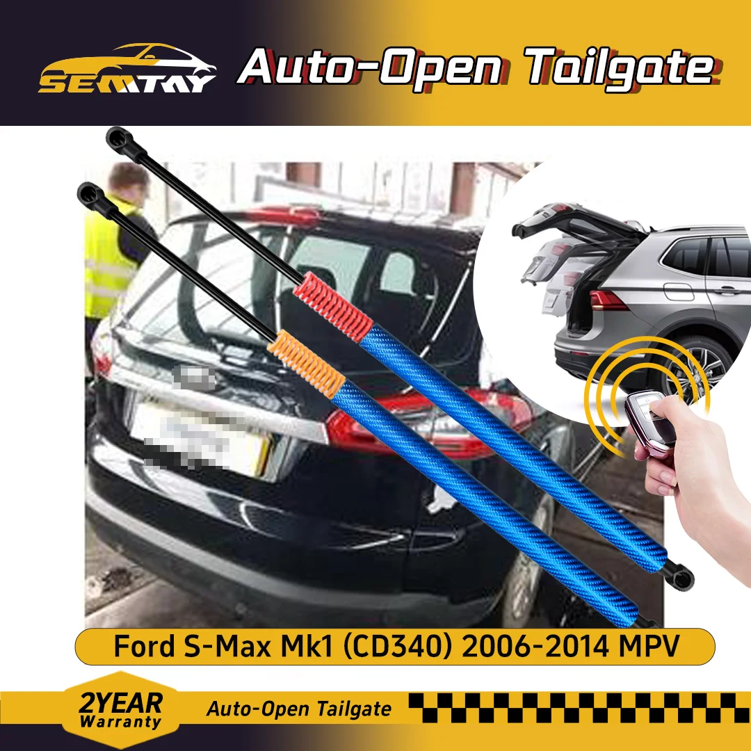 Автоматические амортизаторы SEMTAY с пружиной для задней двери (багажника) Ford S-Max (Mk1, CD340) 2006-2014, подъемные опоры для MPV
Автоматические амортизаторы SEMTAY с пружиной для задней двери (багажника) Ford S-Max (Mk1, CD340) 2006-2014, подъемные опоры для MPV