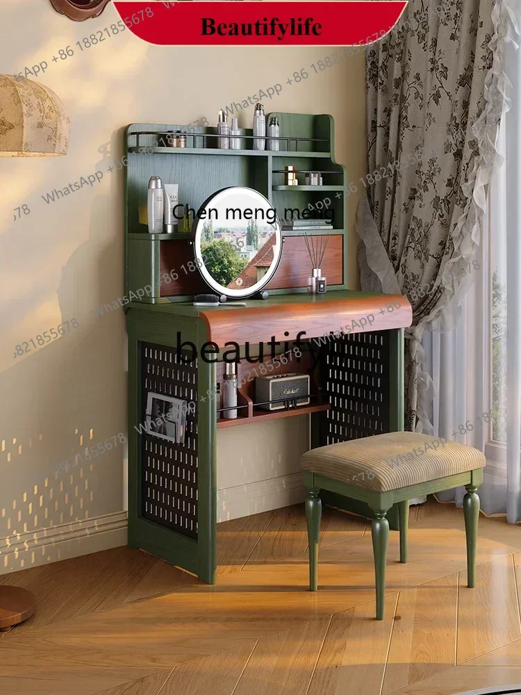 French retro solid wood simple modern designer new Chinese small bedroom dresser
French retro solid wood simple modern designer new Chinese small bedroom dresser