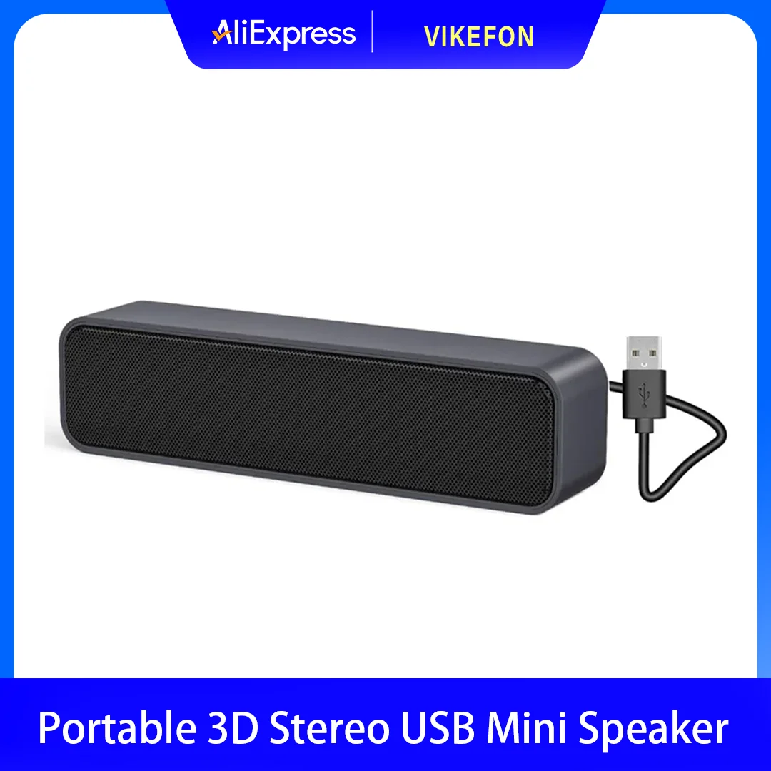 Мини-колонки Plug and Play с питанием от USB, саундбар, настольная акустика, проводная звуковая система для ТВ, настольных ПК и ноутбуков
Мини-колонки Plug and Play с питанием от USB, саундбар, настольная акустика, проводная звуковая система для ТВ, настольных ПК и ноутбуков