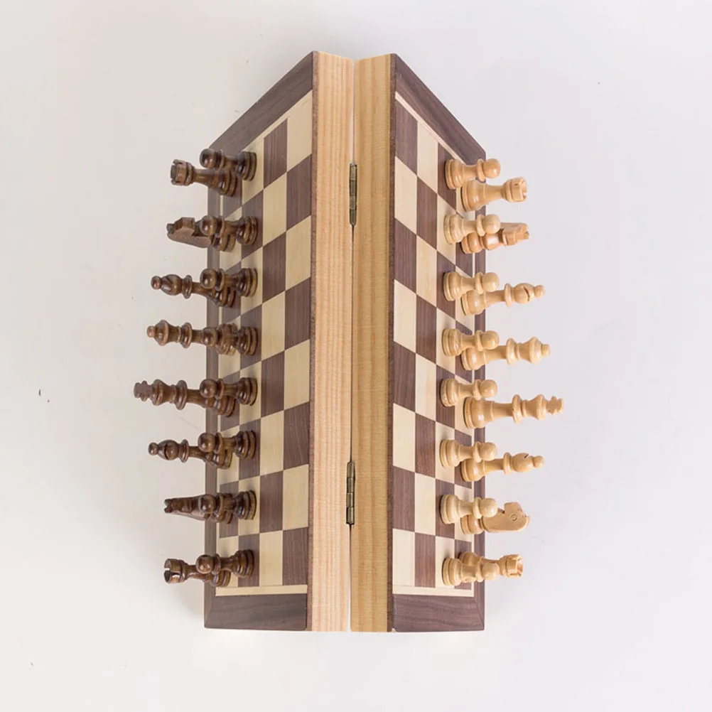 40Cm Wooden International Chess Set Foldable Board Smooth Surface Perfect for Travel Family Fun and Chess
40Cm Wooden International Chess Set Foldable Board Smooth Surface Perfect for Travel Family Fun and Chess