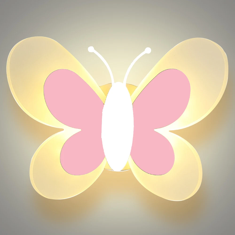 Creative children's room wall lamp minimalist cartoon butterfly bedside lamp bedroom living room decoration atmosphere lamp
Creative children's room wall lamp minimalist cartoon butterfly bedside lamp bedroom living room decoration atmosphere lamp
