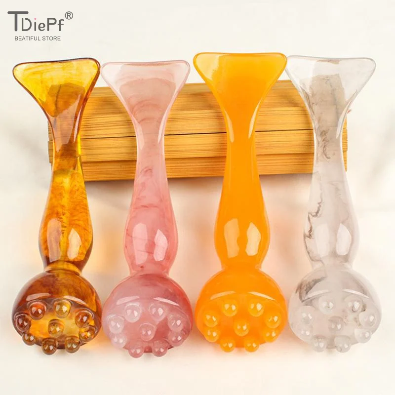 1pcs Resin Double-headed Face Massage Tools Gua Sha Face Skin Care Massager Sticks Lotus Seedpod Shape Facial Lifting Care Tool
1pcs Resin Double-headed Face Massage Tools Gua Sha Face Skin Care Massager Sticks Lotus Seedpod Shape Facial Lifting Care Tool