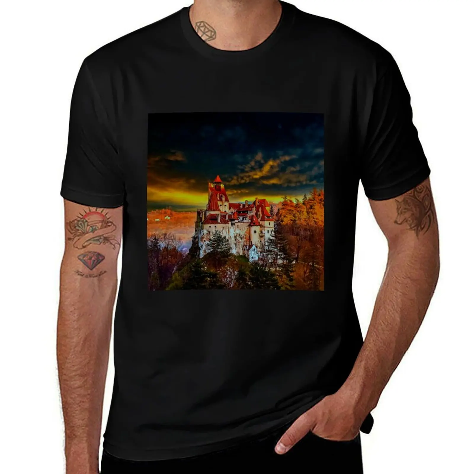 Dracula Castle T-Shirt t shirts for man pack cotton t shirt custom print T-Shirt
Dracula Castle T-Shirt t shirts for man pack cotton t shirt custom print T-Shirt