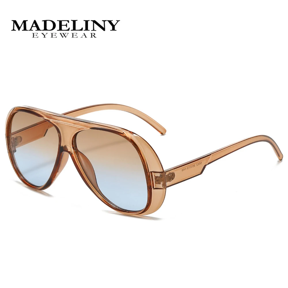 MADELINY новые солнцезащитные очки для женщин и мужчин, элитные уличные винтажные ретро современные солнцезащитные очки-пилоты в большой оправе, солнцезащитные очки в стиле хип-хоп UV400
MADELINY новые солнцезащитные очки для женщин и мужчин, элитные уличные винтажные ретро современные солнцезащитные очки-пилоты в большой оправе, солнцезащитные очки в стиле хип-хоп UV400