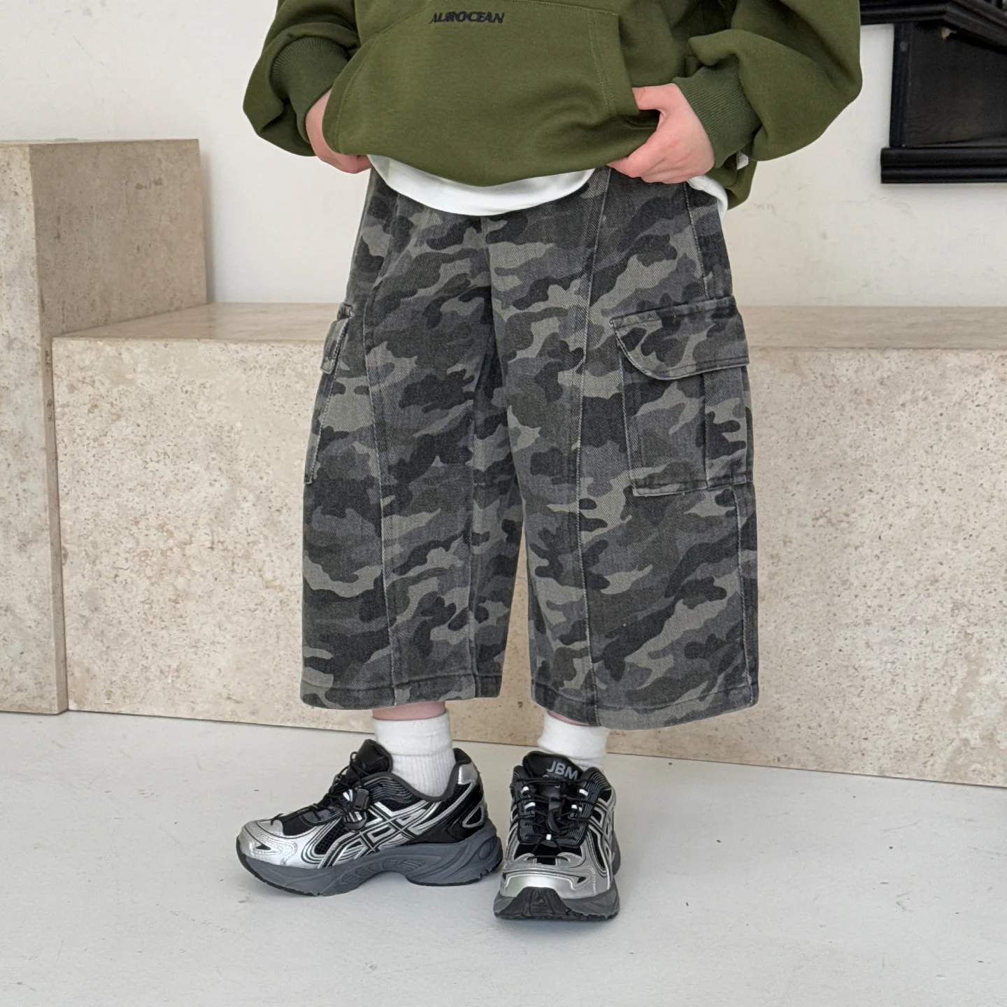 New 2026 Korean Unisex Kids Spring Summer New Fashion Retro Casual Loose Camouflage Shorts
New 2026 Korean Unisex Kids Spring Summer New Fashion Retro Casual Loose Camouflage Shorts
