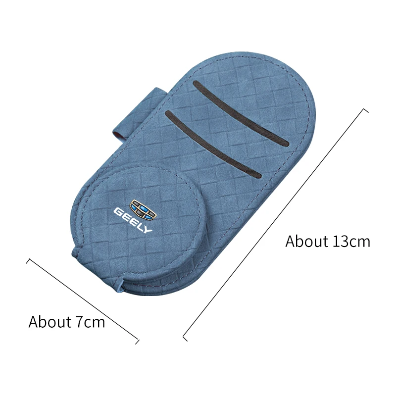 For Geely Boyue Haoyue Vision-X3 emgrand Atlas Coolray EC7 Car Sun Visor Organizer Multi-Pocket Glasses Clip Eyeglasses Holder
For Geely Boyue Haoyue Vision-X3 emgrand Atlas Coolray EC7 Car Sun Visor Organizer Multi-Pocket Glasses Clip Eyeglasses Holder