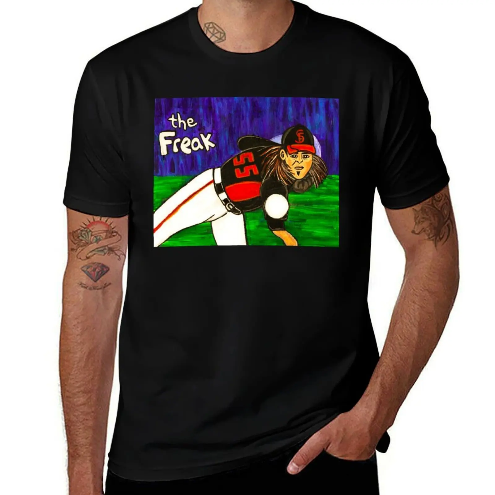 Футболка The Freak, рубашки большого размера, быстросохнущая мужская одежда в стиле аниме 
Футболка The Freak, рубашки большого размера, быстросохнущая мужская одежда в стиле аниме