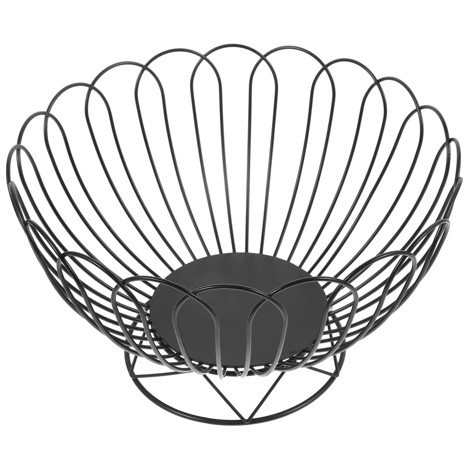 High Leg Fruit Basket Elegant Black Wire Storage Basket Portable Desktop Organizer for Home Hotel Picnic Fruit Bowl Table Decor
High Leg Fruit Basket Elegant Black Wire Storage Basket Portable Desktop Organizer for Home Hotel Picnic Fruit Bowl Table Decor