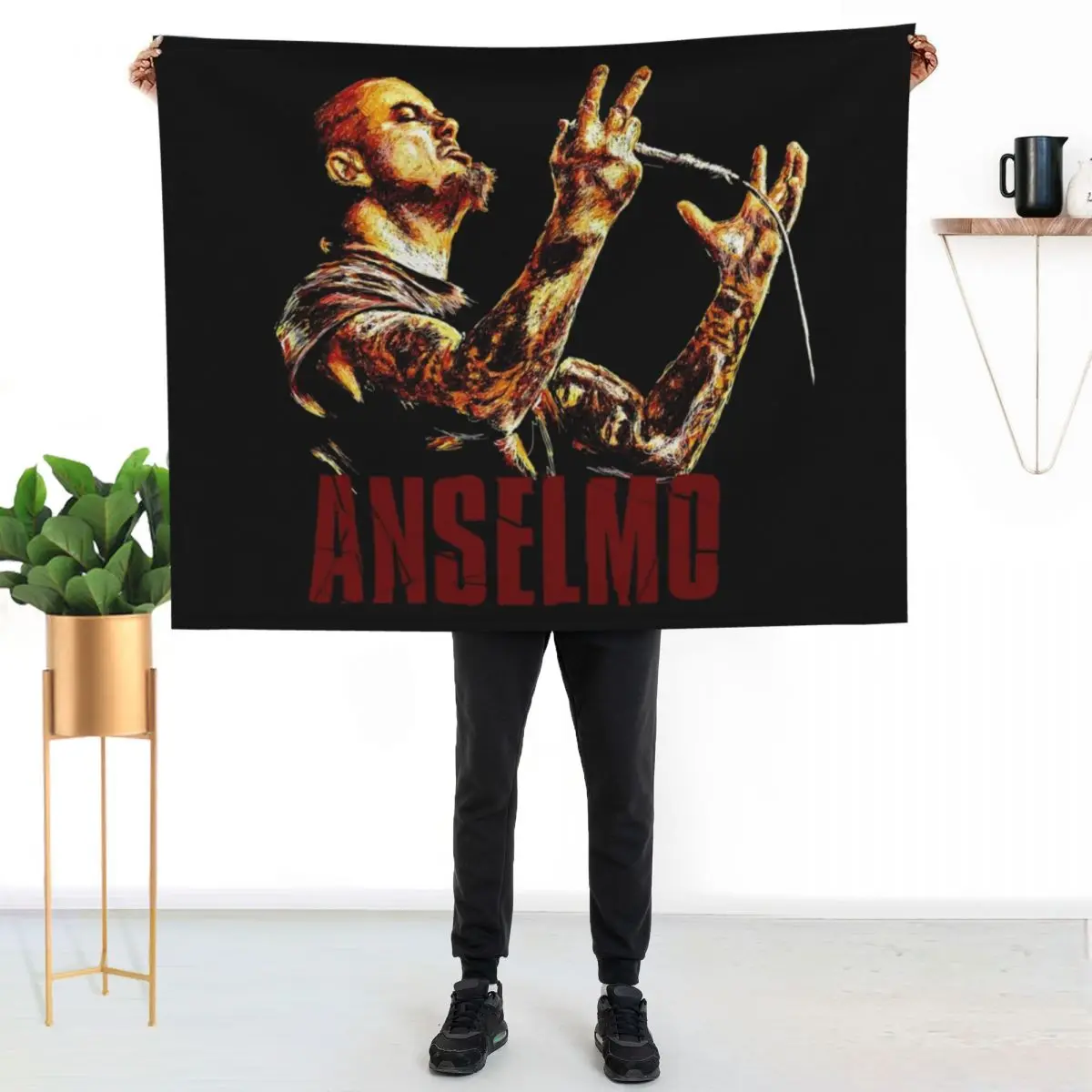Phil Anselmo Throw Blanket Modern Design Soft Blanket for Home Decor
Phil Anselmo Throw Blanket Modern Design Soft Blanket for Home Decor