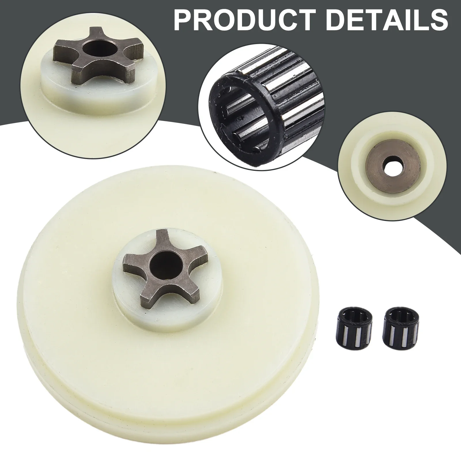 Durable Clutch Drum Roller Bearing Designed Fitment Internal Teeth Nylon Sprocket Roller Bearing Home Supplies
Durable Clutch Drum Roller Bearing Designed Fitment Internal Teeth Nylon Sprocket Roller Bearing Home Supplies