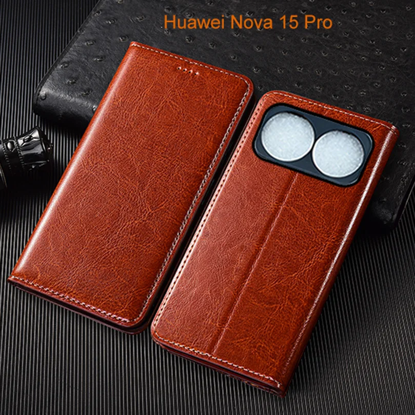 Crazy Horse Genuine Leather Flip Case For Huawei Nova 14i 15 Pro Ultra Max Phone Cover Card Cases Scratch Proof
Crazy Horse Genuine Leather Flip Case For Huawei Nova 14i 15 Pro Ultra Max Phone Cover Card Cases Scratch Proof