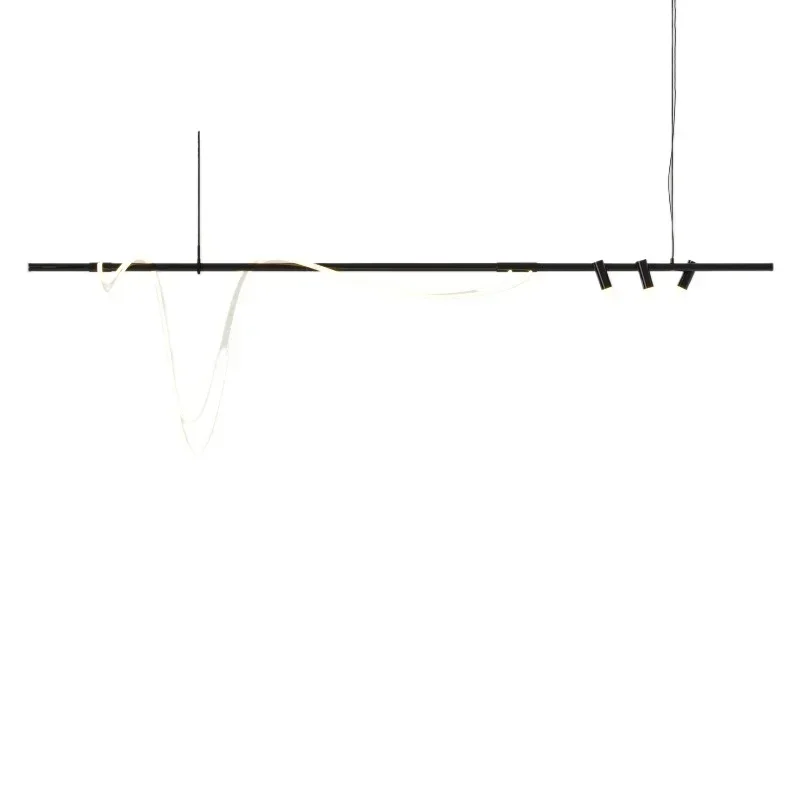 Art restaurant bar chandelier sales department beauty shop creative special-shaped arc strip exhibition hall soft chandelier
Art restaurant bar chandelier sales department beauty shop creative special-shaped arc strip exhibition hall soft chandelier