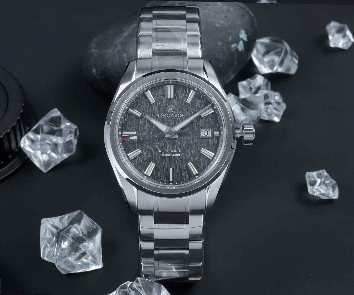 Cronos L6037 Роскошные мужские деловые деловые часы с новой текстурой, автоматические механические водонепроницаемые часы с указателем высотой 100 м, запас хода
Cronos L6037 Роскошные мужские деловые деловые часы с новой текстурой, автоматические механические водонепроницаемые часы с указателем высотой 100 м, запас хода