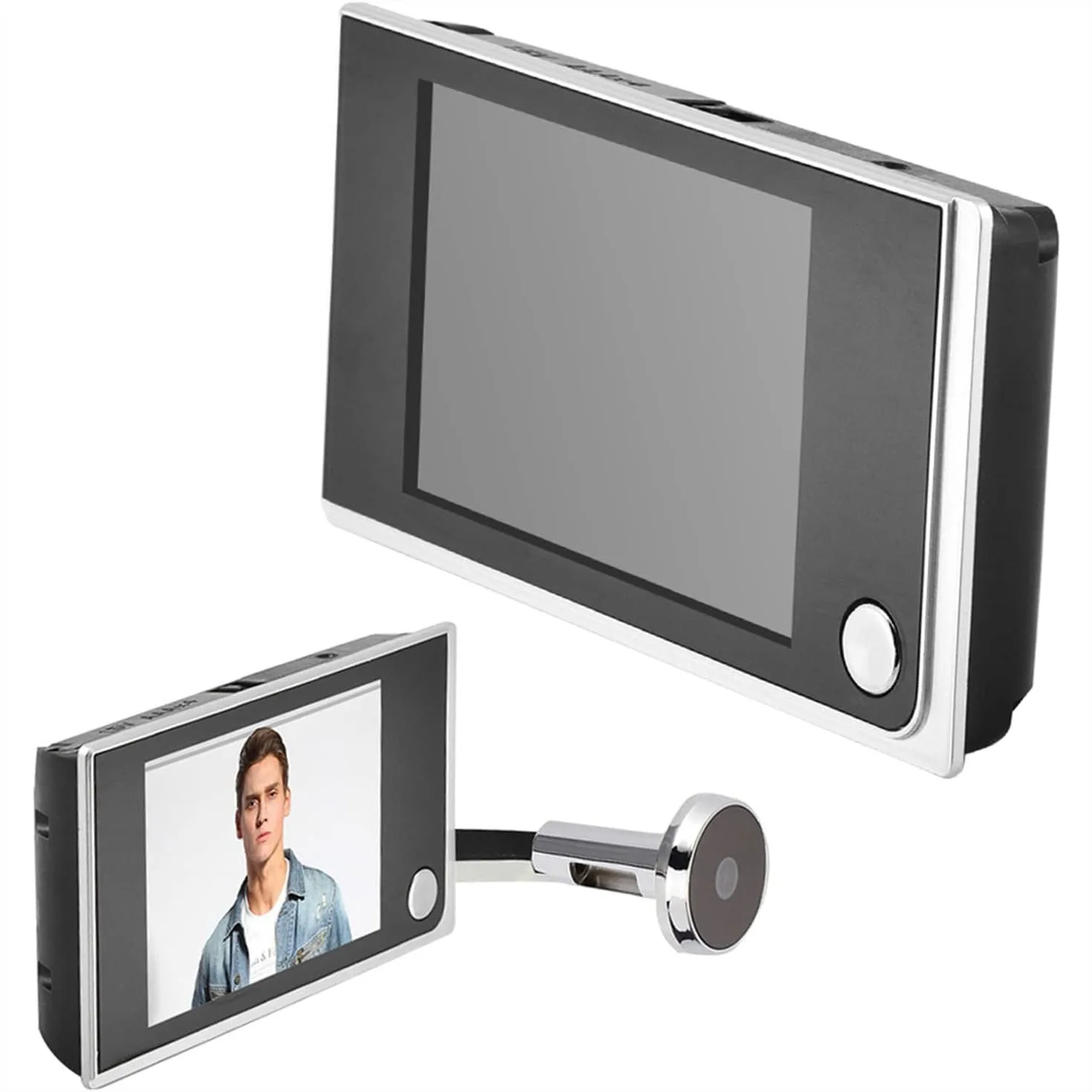 Digital Peephole Viewer Doorbell Mini HD Smart Security Camera 3.5" Indoor LCD Screen 720p 120° Wide Angle
Digital Peephole Viewer Doorbell Mini HD Smart Security Camera 3.5" Indoor LCD Screen 720p 120° Wide Angle