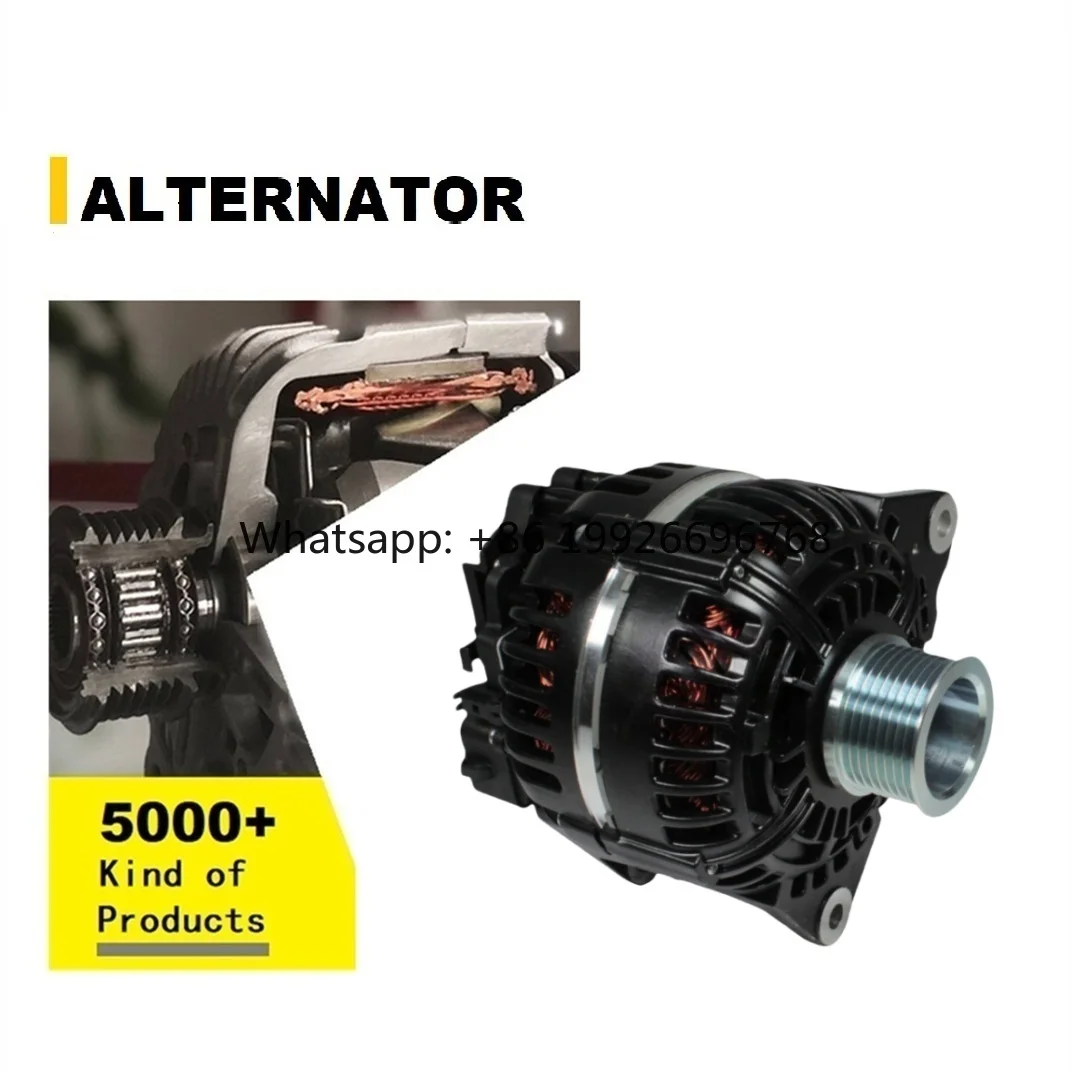 Alternator for IVECO EuroCargo 0124655065 0124655431 0124655432 32923771 5284097 5332605 5332847 5681783 C5332605
Alternator for IVECO EuroCargo 0124655065 0124655431 0124655432 32923771 5284097 5332605 5332847 5681783 C5332605