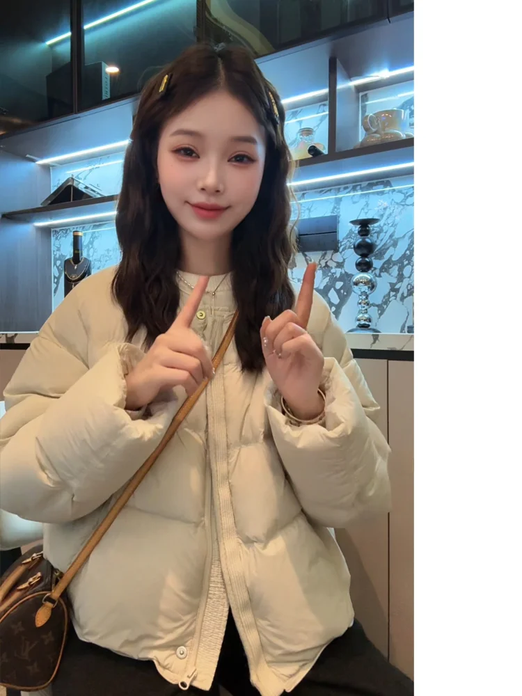 Xuanxuanchen Faionable 90 down Puffer Jaet Warmth Amplified Versatile Sli Winter Coat Thiened Long Sve Zipper Cl...
Xuanxuanchen Faionable 90 down Puffer Jaet Warmth Amplified Versatile Sli Winter Coat Thiened Long Sve Zipper Cl...