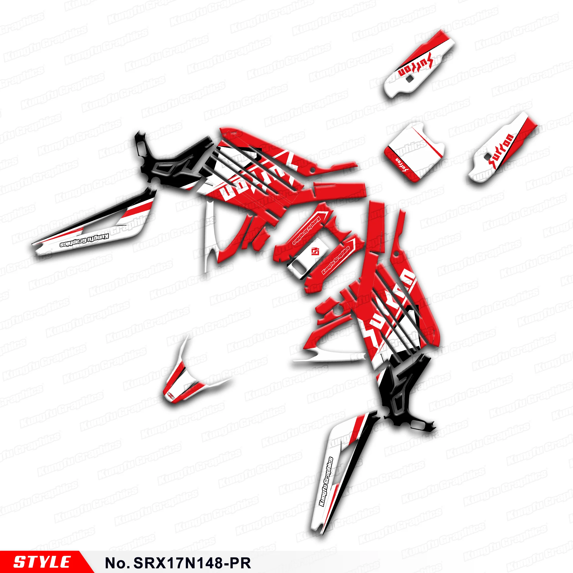 JY Racing MX Graphics Motorcycle Stickers for Sur-Ron Light Bee X S Segway X160 X260 Electric Dirt Bike, Red, SRX17N148-PR
JY Racing MX Graphics Motorcycle Stickers for Sur-Ron Light Bee X S Segway X160 X260 Electric Dirt Bike, Red, SRX17N148-PR