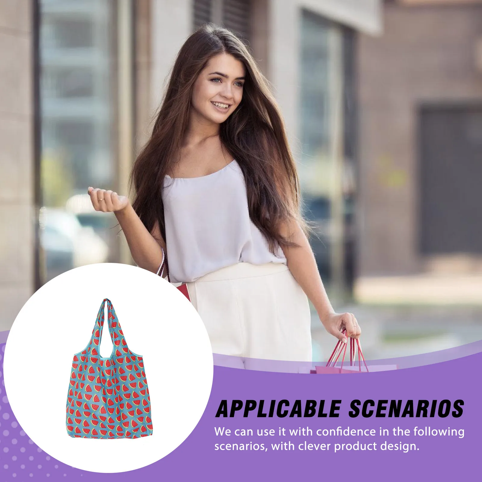 Foldable Reusable Shopping Bags Strong Load-bearing Capacity Eco-friendly Bags for Grocery Store Supermarket
Foldable Reusable Shopping Bags Strong Load-bearing Capacity Eco-friendly Bags for Grocery Store Supermarket