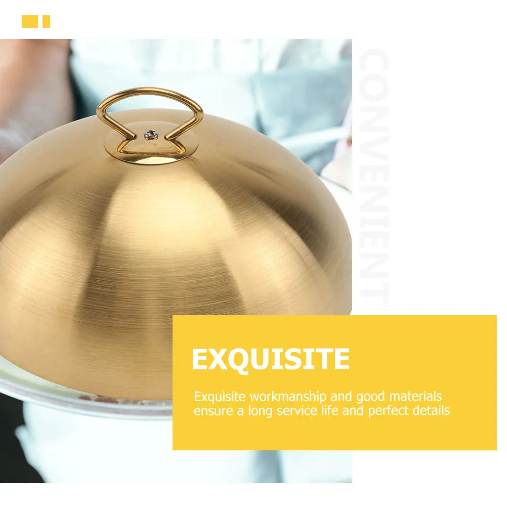 Stainless Steel Steak Cover Dome Shape Food Protective Cover For Kitchen Party Bbq Plate Covers Dinner Plates
Stainless Steel Steak Cover Dome Shape Food Protective Cover For Kitchen Party Bbq Plate Covers Dinner Plates