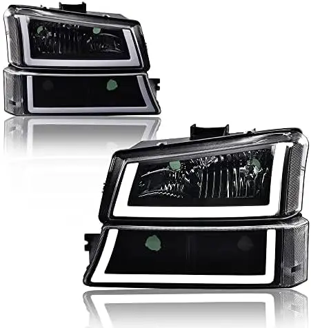 Светодиодная фара, совместимая с 03-06 Chevy Silverado 1500 2500 3500 HD Model/03-06 Avalanche 1500 2500 (подходит только без обшивки) Cle
Светодиодная фара, совместимая с 03-06 Chevy Silverado 1500 2500 3500 HD Model/03-06 Avalanche 1500 2500 (подходит только без обшивки) Cle