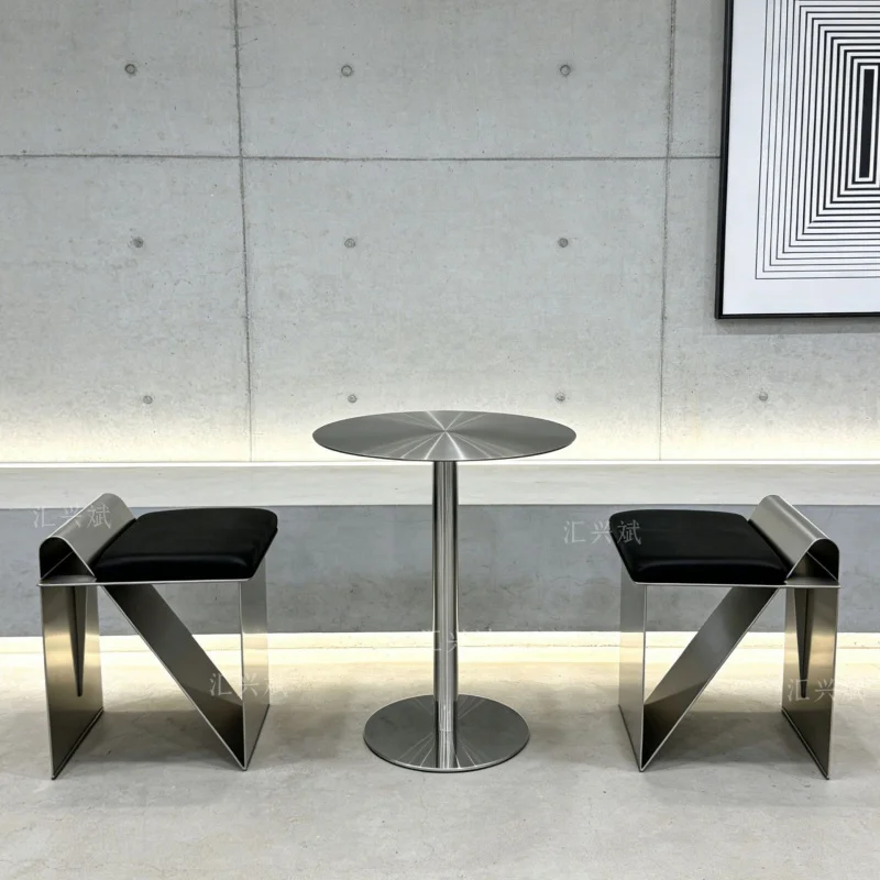 Commercial Industrial-Style Stainless Steel Round Square Tables For Milk Shops, Cafes, Tea Restaurants, Balconies, And L
Commercial Industrial-Style Stainless Steel Round Square Tables For Milk Shops, Cafes, Tea Restaurants, Balconies, And L