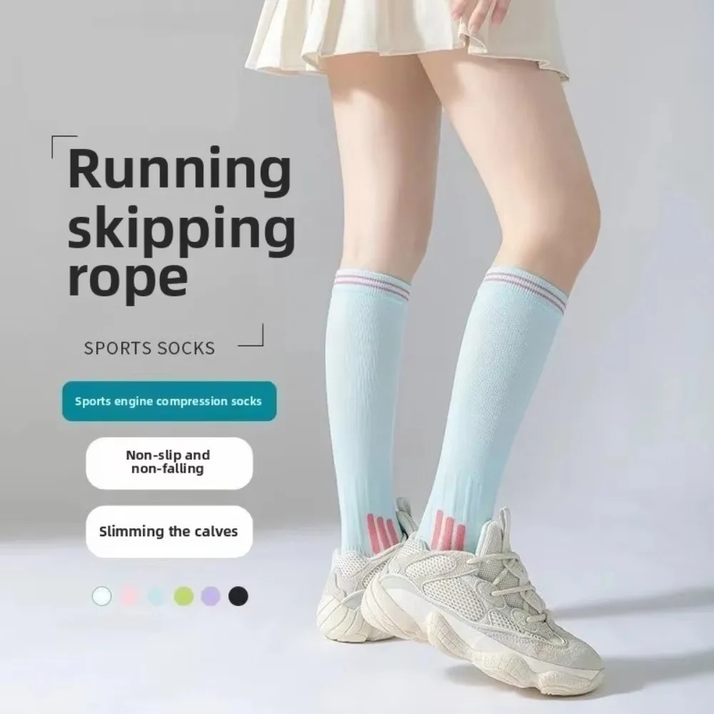 Gifts Compression Fitness Long Tube Socks Elastic Anti-slip Sport Leg Pressure Sock Running Skipping Yoga Socks For Running Jump
Gifts Compression Fitness Long Tube Socks Elastic Anti-slip Sport Leg Pressure Sock Running Skipping Yoga Socks For Running Jump