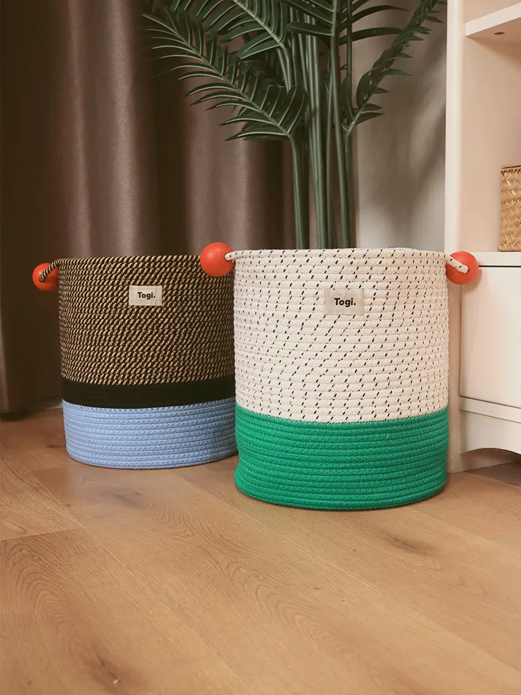 Clever Wood Ball Splice Cotton Rope Braided Sna Toy Handheld Basket Home Bedroom Dir Laundry Buet Storage Basket
Clever Wood Ball Splice Cotton Rope Braided Sna Toy Handheld Basket Home Bedroom Dir Laundry Buet Storage Basket