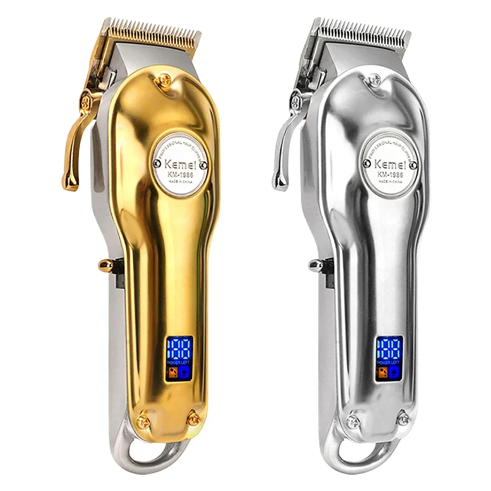 Kemei KM-1986 Or Blade Hair Trimmer For Men Trimmer Professional Hair Clipper Electric Razor Rechargeable Hair Cutting Machine
Kemei KM-1986 Or Blade Hair Trimmer For Men Trimmer Professional Hair Clipper Electric Razor Rechargeable Hair Cutting Machine