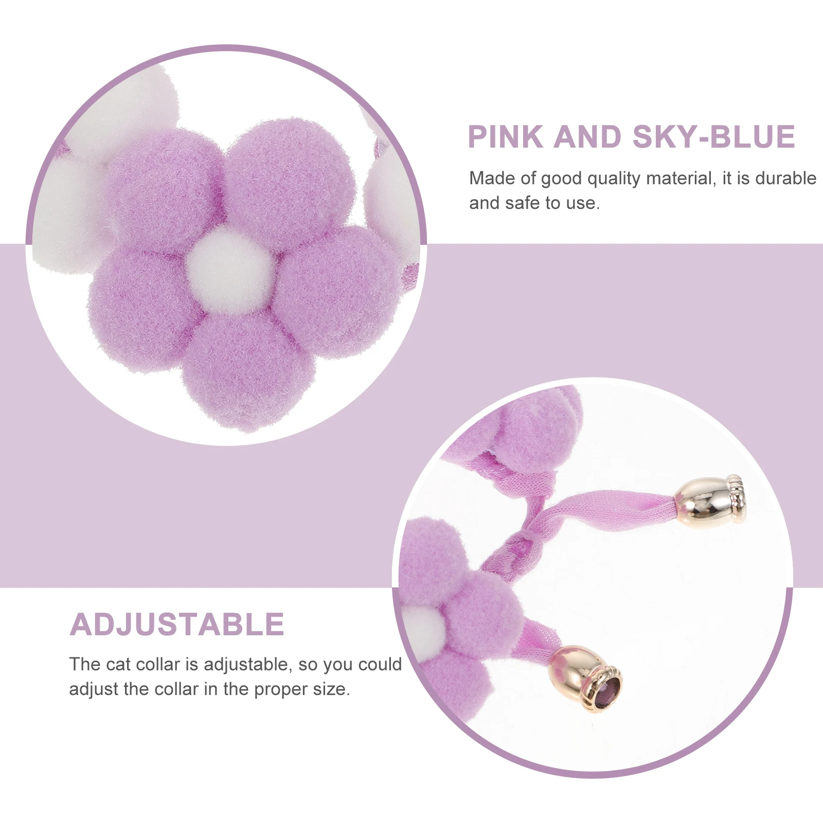 Pet Collar for Dog Cat Adjustable Knitted Fashionable Durable Decorative Puppy Floral Safe Practical Lightweight Pet Supplies
Pet Collar for Dog Cat Adjustable Knitted Fashionable Durable Decorative Puppy Floral Safe Practical Lightweight Pet Supplies