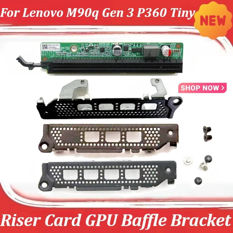 For Lenovo M90q Gen 3 P360 Tiny Workstation Tiny8 PCIex16 Riser Card Baffle Bracket 5C50W00933 5C50W00910
For Lenovo M90q Gen 3 P360 Tiny Workstation Tiny8 PCIex16 Riser Card Baffle Bracket 5C50W00933 5C50W00910