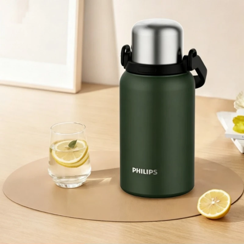 One Hand Press Flip Spout Design Philips Portable Insulated Bottle Smooth Water Flow No Dripping Stain On Backpack Clothes
One Hand Press Flip Spout Design Philips Portable Insulated Bottle Smooth Water Flow No Dripping Stain On Backpack Clothes