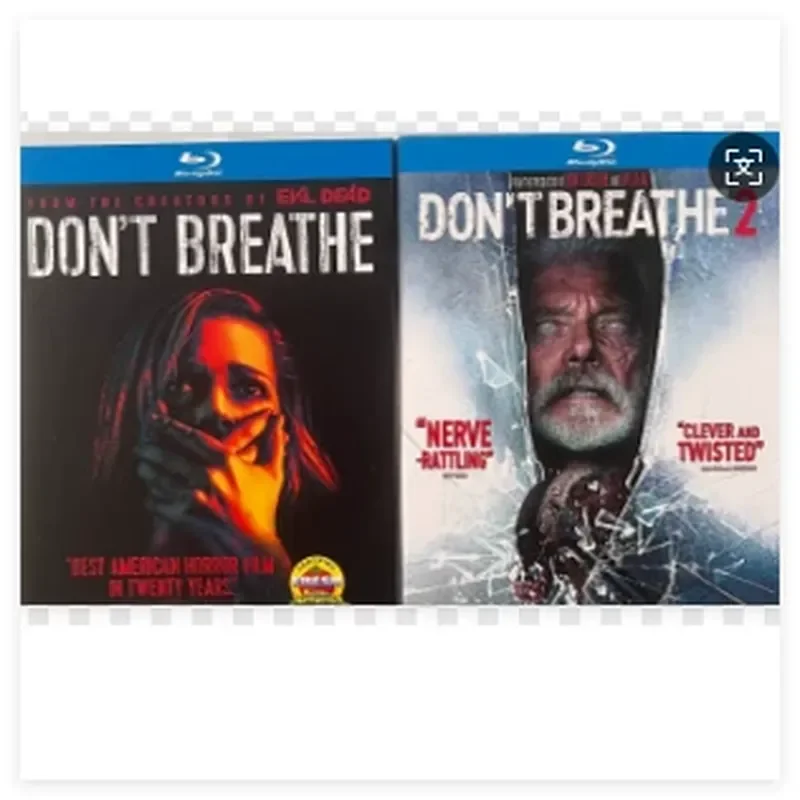 BD Blu-ray Horror Movies Hold Your Breath 1-2 High Definition 1080p Collector's Edition 2-Disc Box
BD Blu-ray Horror Movies Hold Your Breath 1-2 High Definition 1080p Collector's Edition 2-Disc Box