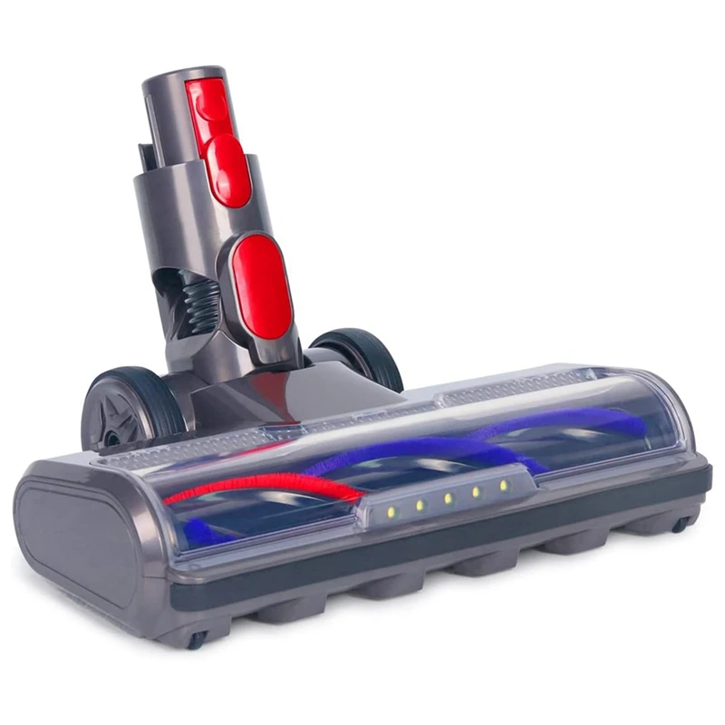 Сменная головка для Dyson V7 V8 V10 V11 V15 напольная щетка турбины с 5 лампами для ковров и твердого пола
Сменная головка для Dyson V7 V8 V10 V11 V15 напольная щетка турбины с 5 лампами для ковров и твердого пола