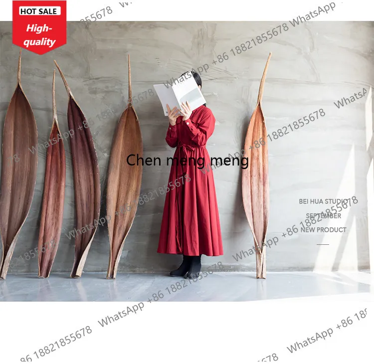 c139 Natural solid wood floor-to-ceiling window ornament Giant cocoa leaf decoration Light luxury living room Crafts creativity
c139 Natural solid wood floor-to-ceiling window ornament Giant cocoa leaf decoration Light luxury living room Crafts creativity