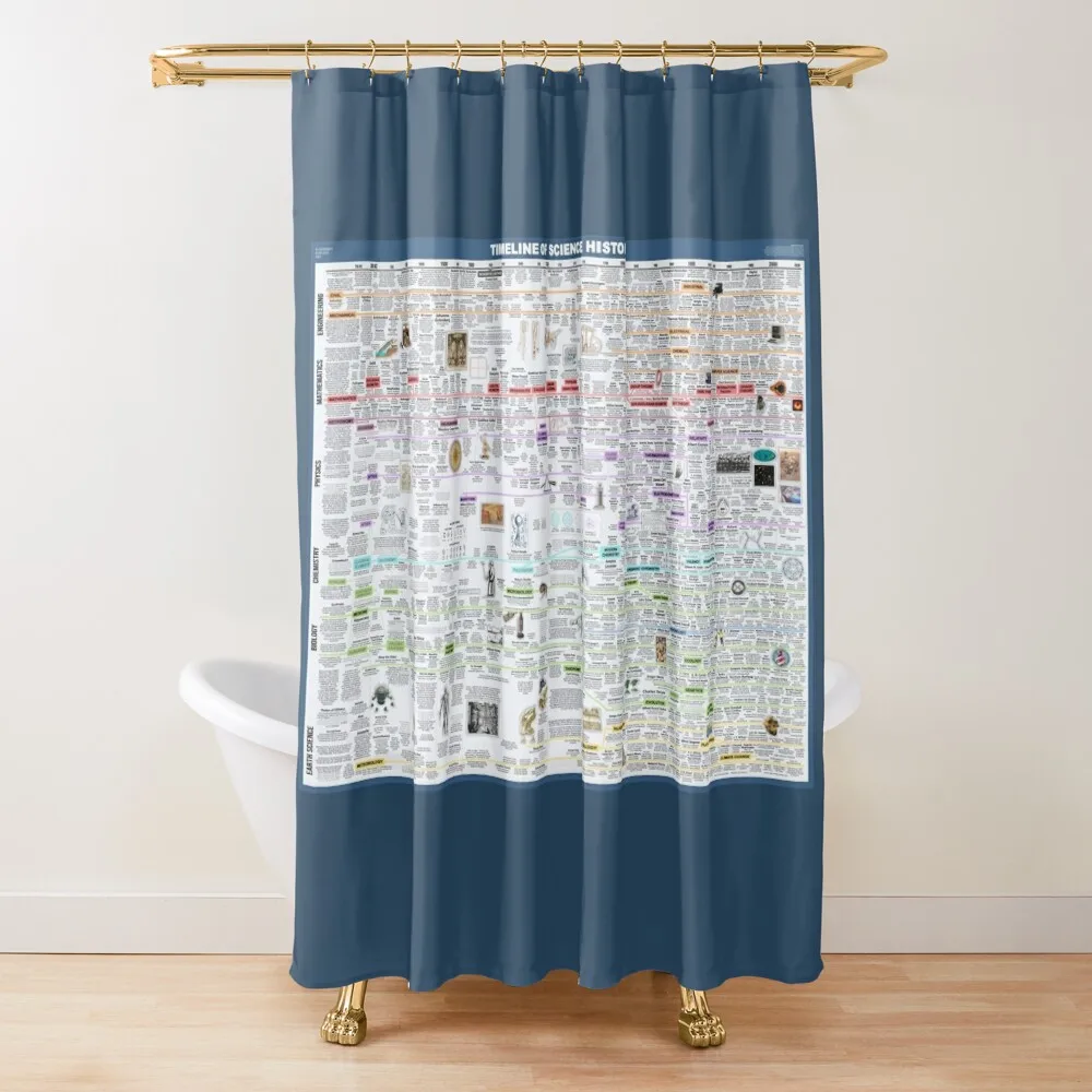 Timeline of Science History Shower Curtain Shower Waterproof Waterproof Shower And Anti-Mold For Bathrooms Curtain
Timeline of Science History Shower Curtain Shower Waterproof Waterproof Shower And Anti-Mold For Bathrooms Curtain
