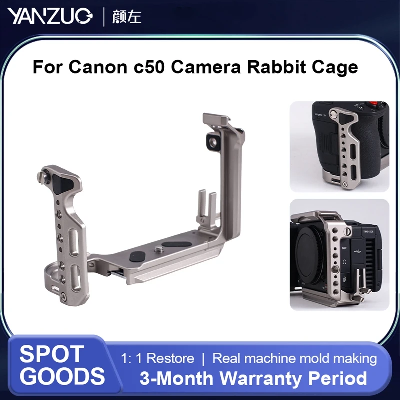 YANZUO Metal Camera Frame Stabilizer Extended Frame Suitable for Canon C50 Camera Rabbit Cage Video Shooting Camera Accessories
YANZUO Metal Camera Frame Stabilizer Extended Frame Suitable for Canon C50 Camera Rabbit Cage Video Shooting Camera Accessories