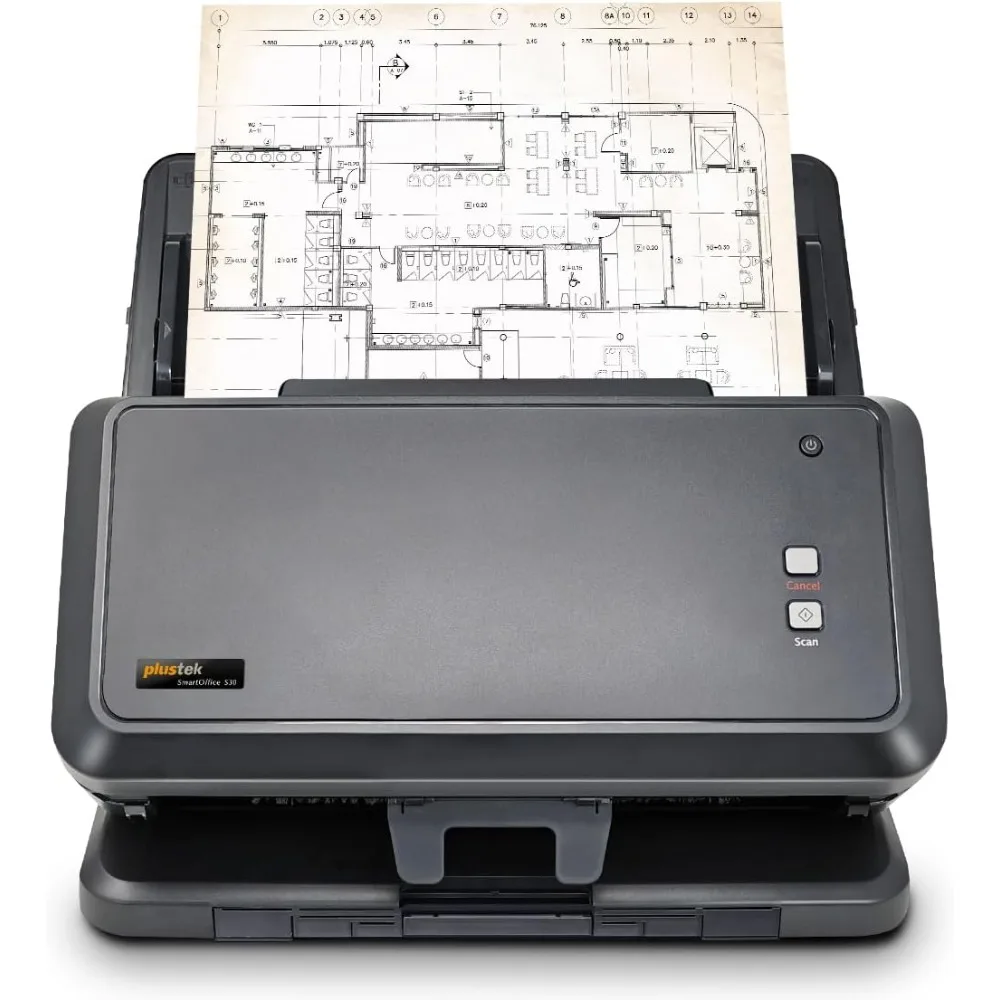 Wide-Format Color Duplex Document Scanner S30, for Large-Format Document Scan, Scans Wide Up to 12" and Long Up to 200"
Wide-Format Color Duplex Document Scanner S30, for Large-Format Document Scan, Scans Wide Up to 12" and Long Up to 200"