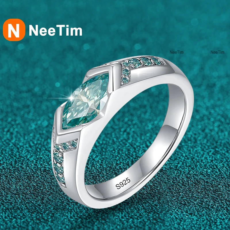 NeeTim 5x10 мм кольца с моссанитом огранки маркизы для женщин и мужчин, серебро 925 пробы с позолоченными ювелирными изделиями, женское кольцо
NeeTim 5x10 мм кольца с моссанитом огранки маркизы для женщин и мужчин, серебро 925 пробы с позолоченными ювелирными изделиями, женское кольцо