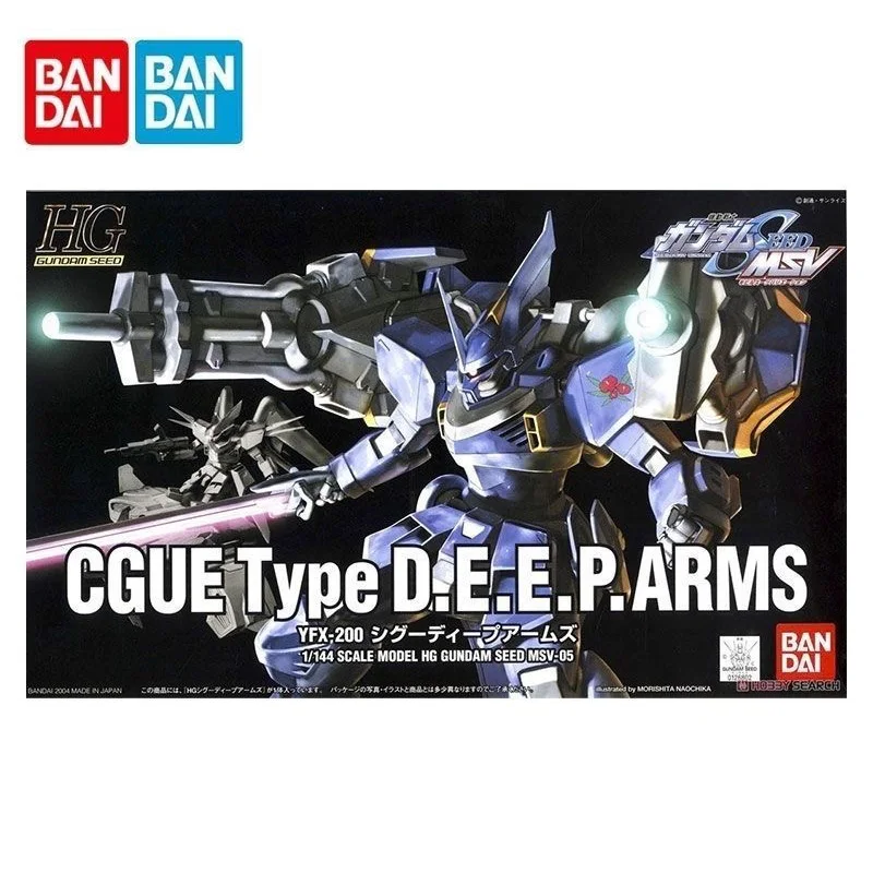 Bandai HG1/144CGUE Type D.E.E.P.ARMS MSV 05 Gundam Anime Model Robot Mobile Suit Toys Children
Bandai HG1/144CGUE Type D.E.E.P.ARMS MSV 05 Gundam Anime Model Robot Mobile Suit Toys Children