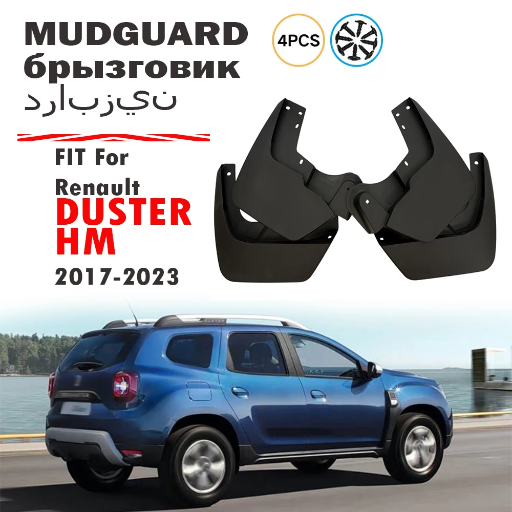 FOR Renault Duster HM Mudguard Fender Mud Flaps Guards Splash Mudflaps Car Accessories 4PCS 2017 2018 2019 2020 2021 2022 2023
FOR Renault Duster HM Mudguard Fender Mud Flaps Guards Splash Mudflaps Car Accessories 4PCS 2017 2018 2019 2020 2021 2022 2023