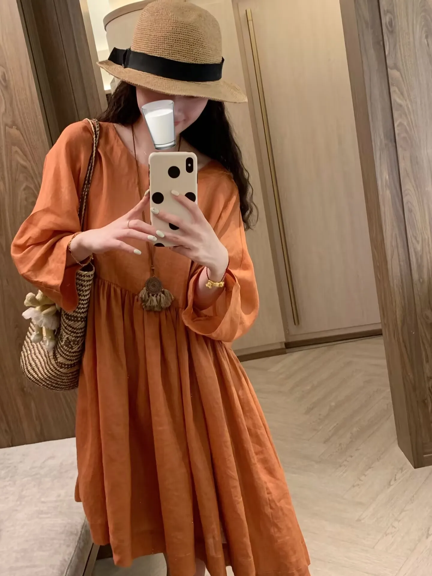 Women Vintage Cotton Linen Dresses O-Neck Half Sleeve Soft Solid Robes 2026 Summer New Casual A-Line Female Short Dress J147
Women Vintage Cotton Linen Dresses O-Neck Half Sleeve Soft Solid Robes 2026 Summer New Casual A-Line Female Short Dress J147