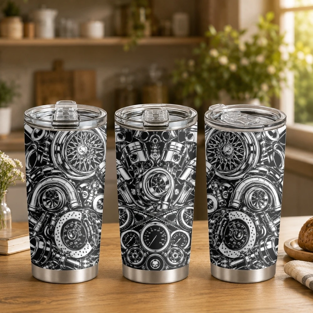 Machine Parts Vacuum Flasks 20oz Coffee Cup with 2 Lids & Reusable Straw Stainless Steel Vacuum Insulated Travel Mug
Machine Parts Vacuum Flasks 20oz Coffee Cup with 2 Lids & Reusable Straw Stainless Steel Vacuum Insulated Travel Mug