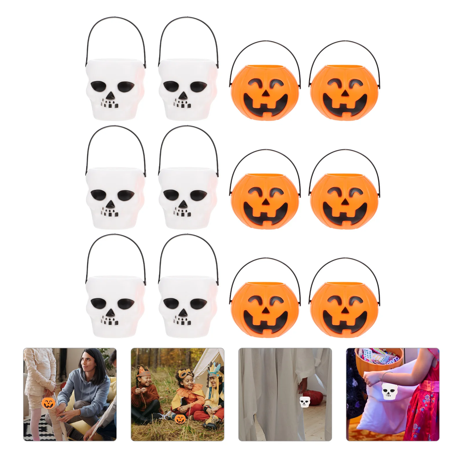 Halloween Pumpkin Lantern Candy Bucket Plastic Props Exquisite Safe Creative Lightweight Kids Gift Jars Decoration
Halloween Pumpkin Lantern Candy Bucket Plastic Props Exquisite Safe Creative Lightweight Kids Gift Jars Decoration