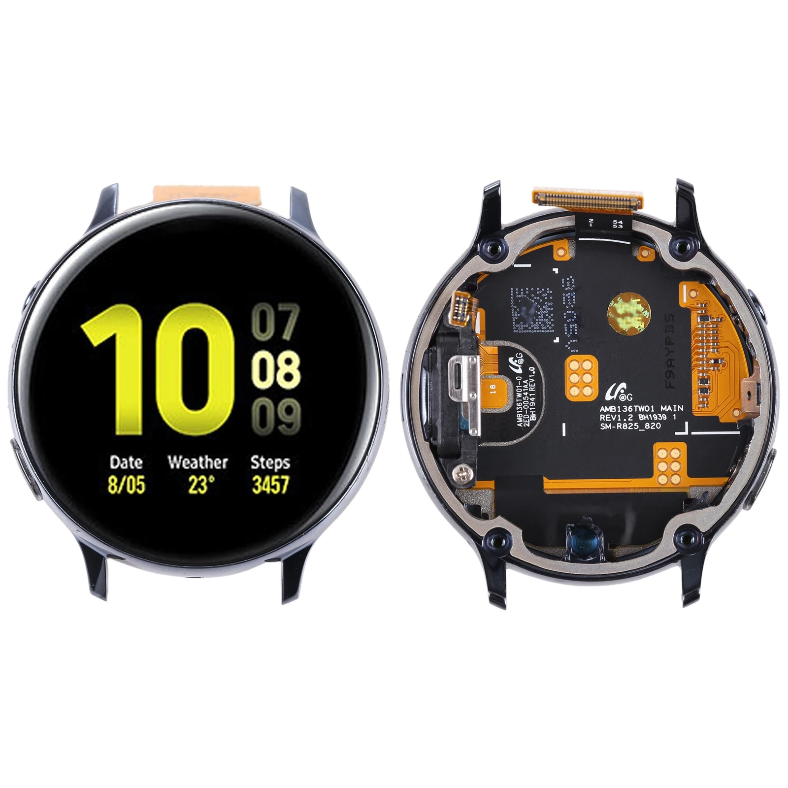 1.4" Super AMOLED LCD Display Touch Screen Digitizer Full Assembly for Galaxy Watch Active2 44mm SM-R820,R825,High Quality
1.4" Super AMOLED LCD Display Touch Screen Digitizer Full Assembly for Galaxy Watch Active2 44mm SM-R820,R825,High Quality