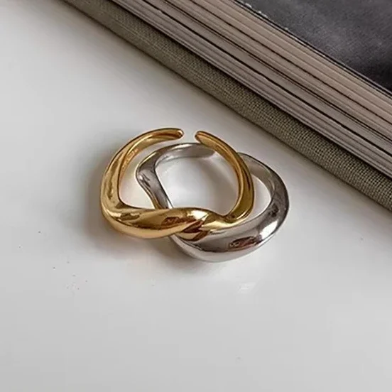 Real 925 Sterling Silver Irregular Wave Round Opening Rings for Women Classic Geometric Fine Jewelry Minimalist Accessories
Real 925 Sterling Silver Irregular Wave Round Opening Rings for Women Classic Geometric Fine Jewelry Minimalist Accessories