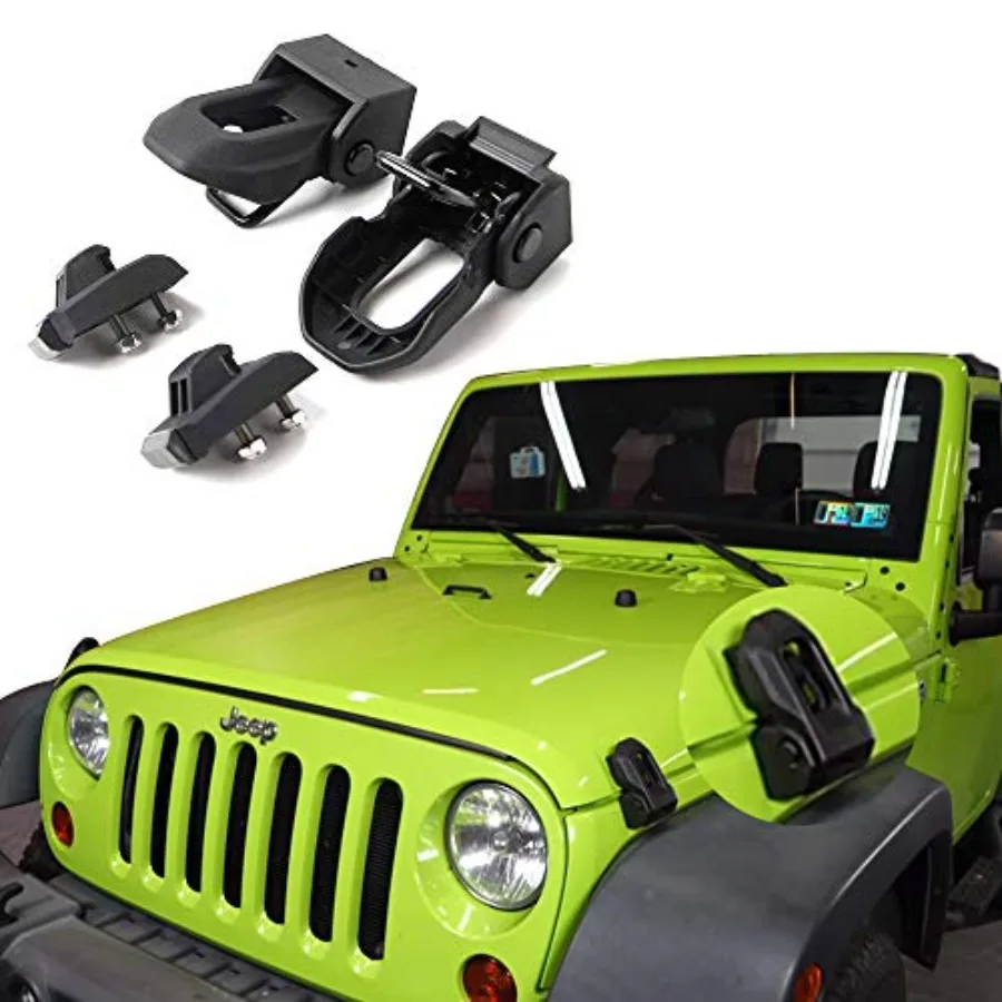 Jeep Hood Latch For 2007-2018 Jeep Wrangler Jk JL Black Stainless Steel Catch Kit Accessories To 2018 Jeep Wrangler
Jeep Hood Latch For 2007-2018 Jeep Wrangler Jk JL Black Stainless Steel Catch Kit Accessories To 2018 Jeep Wrangler