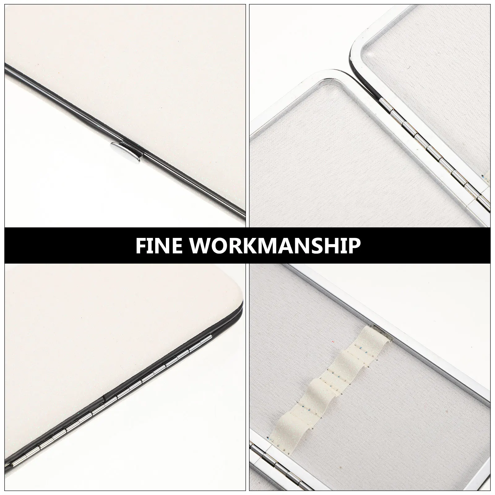 Eyelash Tweezers Bag White Durable Portable Makeup Tool Organizer Travel Travel Holding Bag Case Non Deformable
Eyelash Tweezers Bag White Durable Portable Makeup Tool Organizer Travel Travel Holding Bag Case Non Deformable
